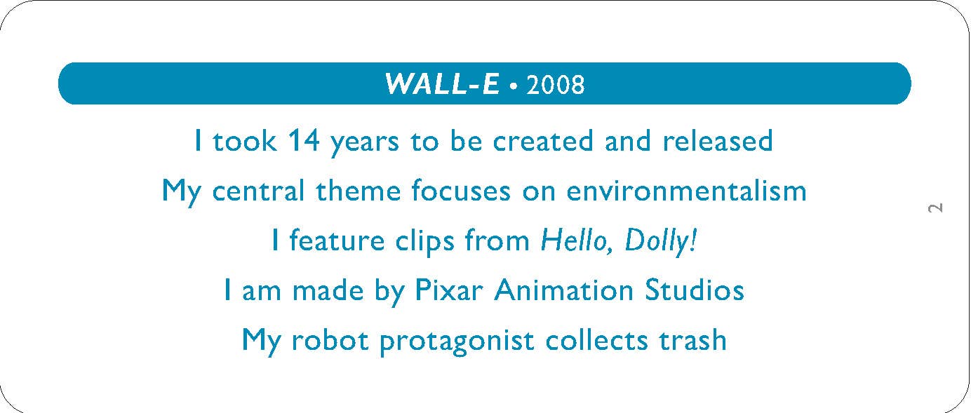 What Movie Am I? Guessing Game