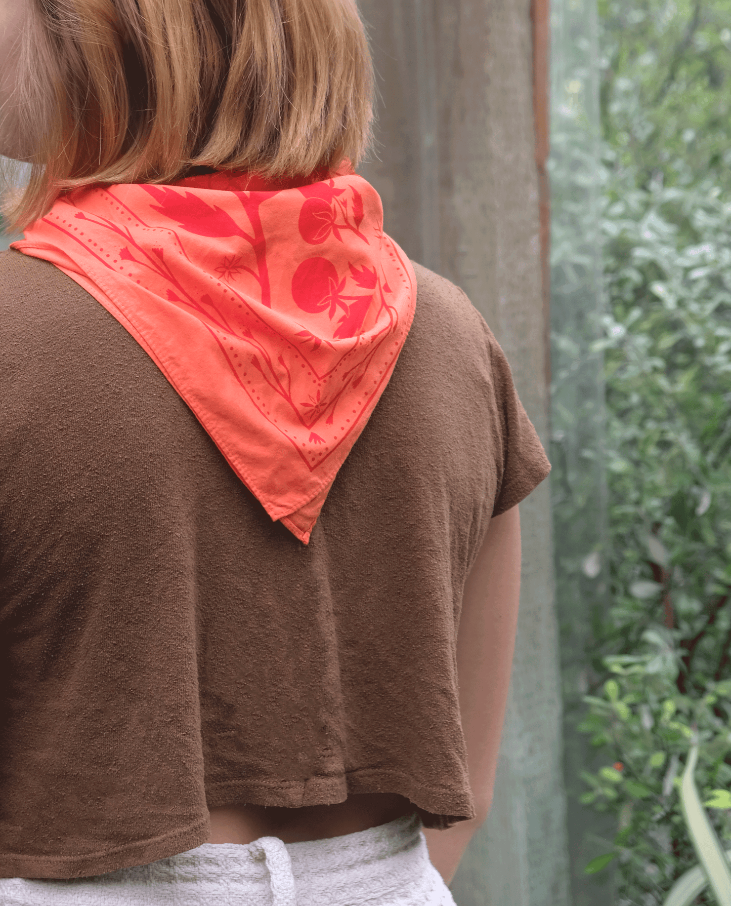 Tomato Bandana - Bestselling Cotton Tomato Illustration