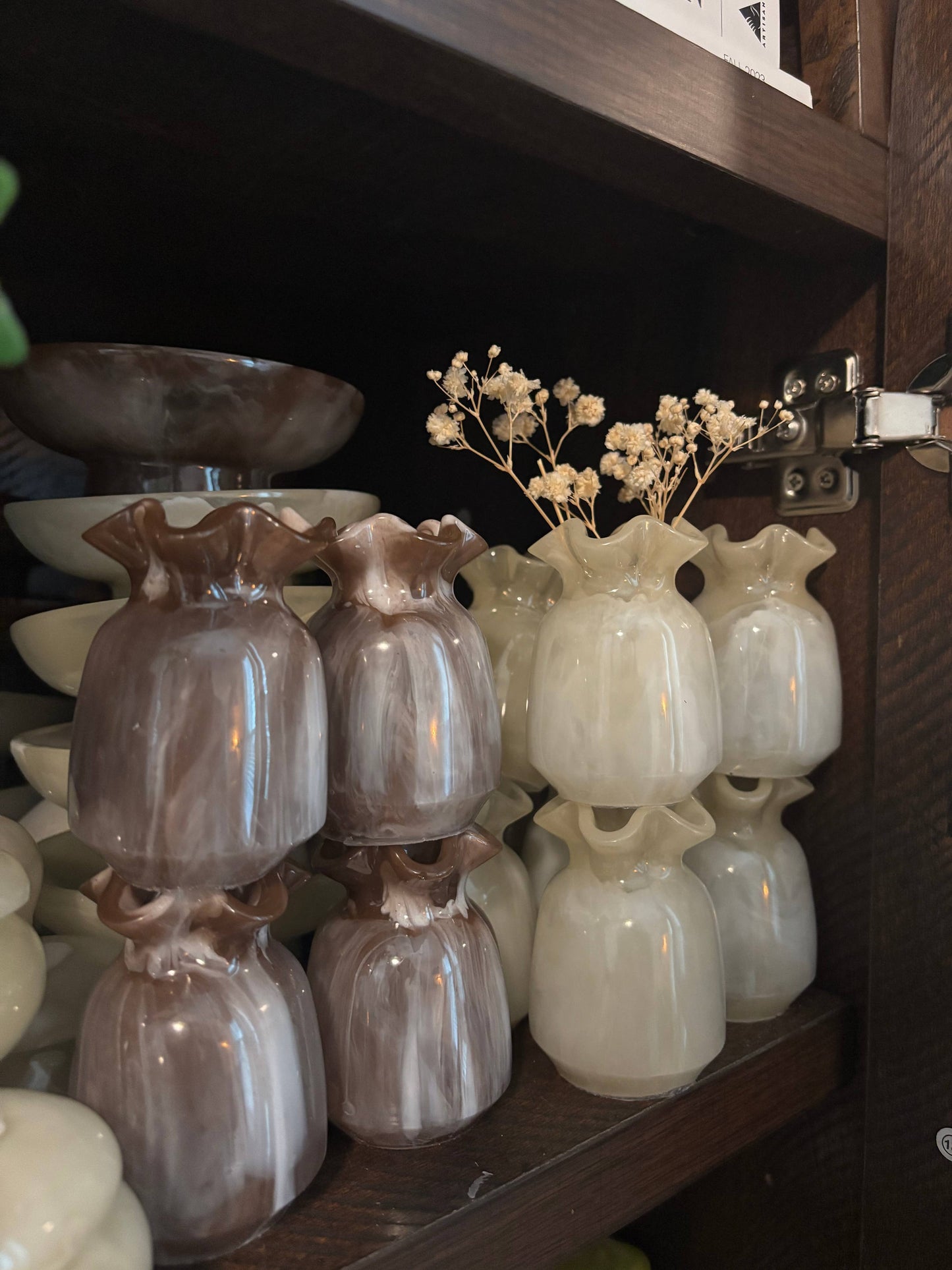 Zara Sculptural Mini Stem, Bud Vase, Organic Vase Home Decor