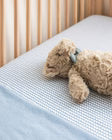 Luxe Premium Cotton Crib Sheet in La Mer