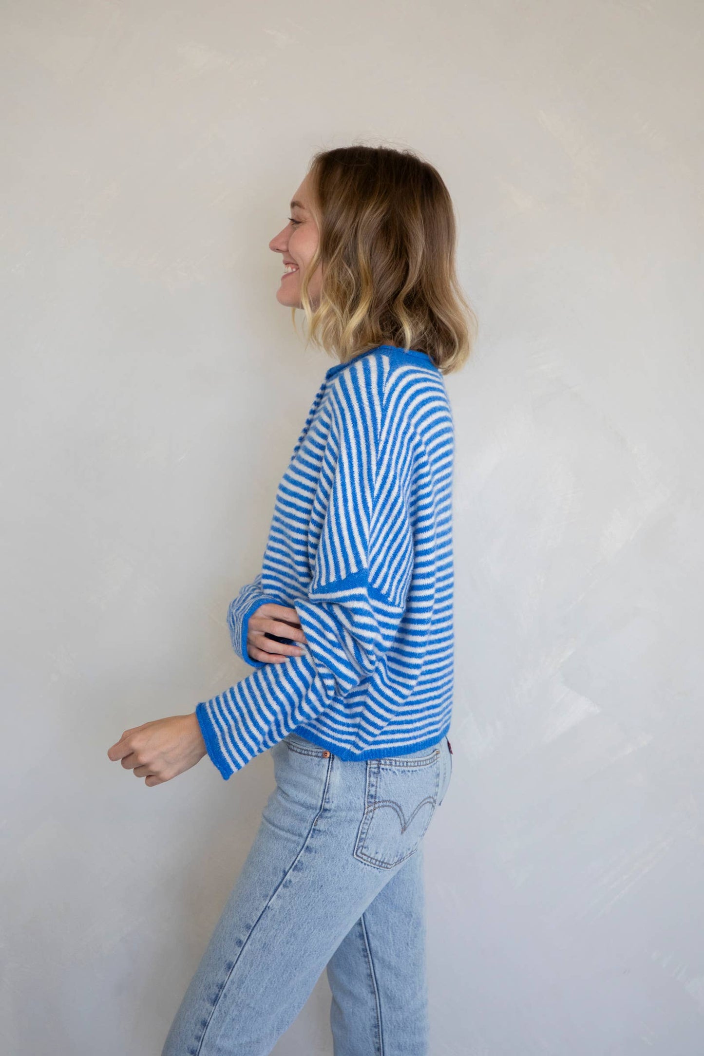 Piper Cardigan - Mini Striped