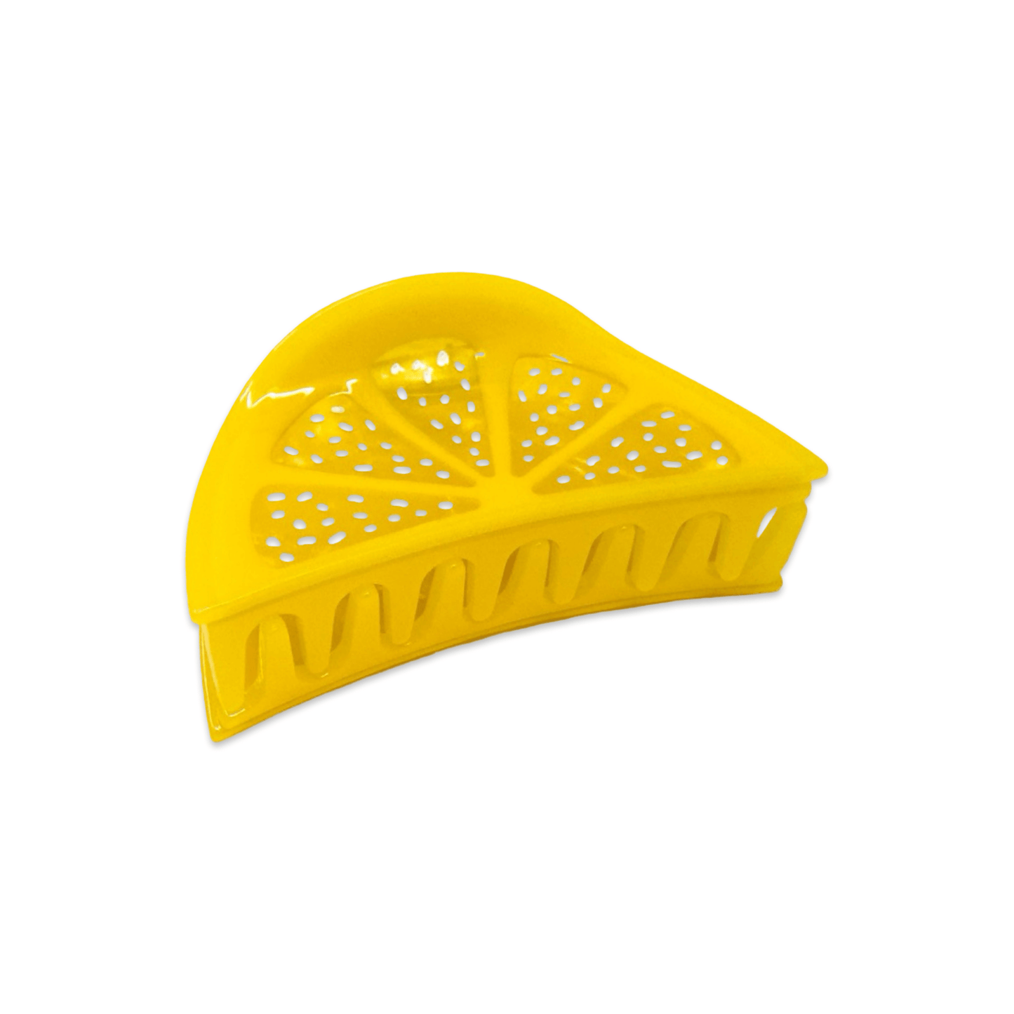 Midi Lemon Slice Hair Claw Clip