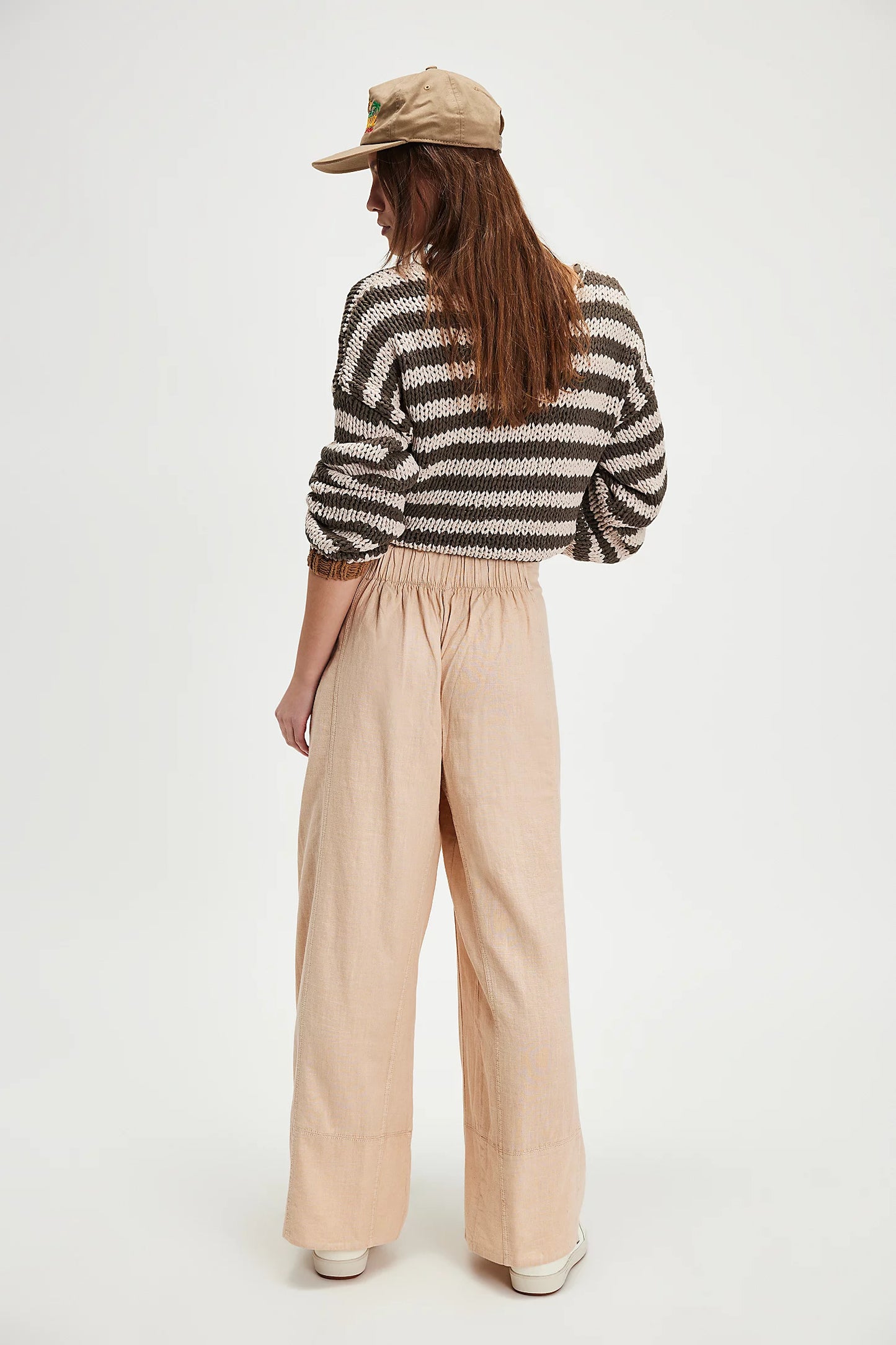 Day's End Linen Pull-On Pants