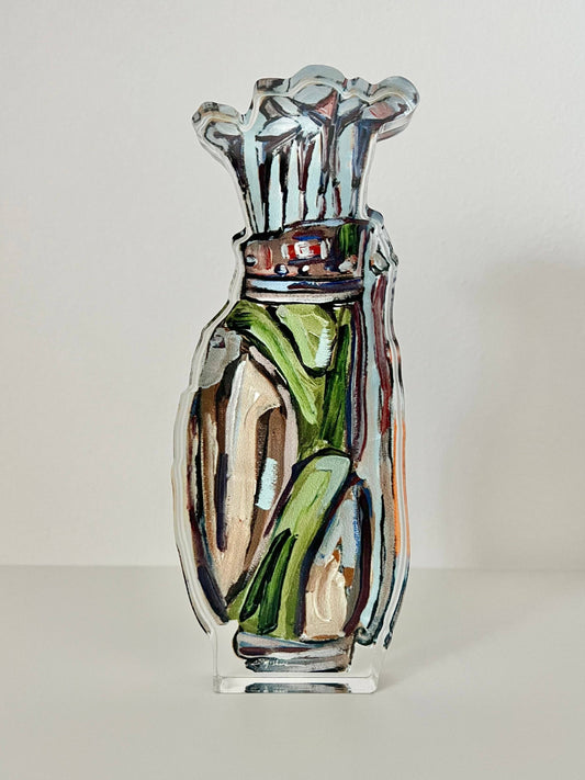 "Golf Clubs" acrylic WHOLESALE