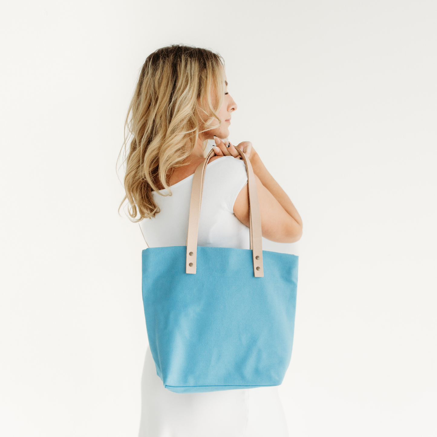 Cape Canvas and Leather Lines Handbag