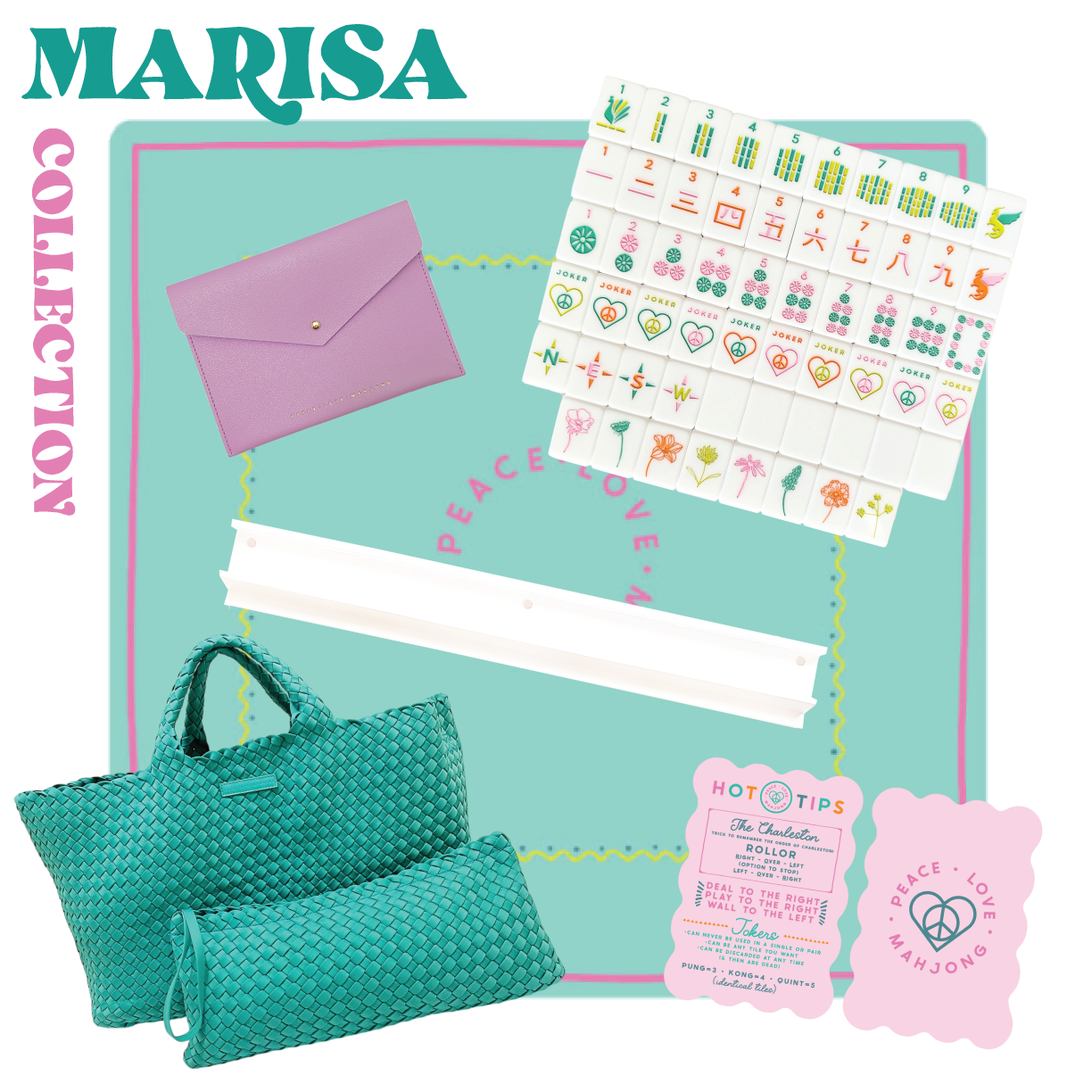 OG Mahj Tiles - Vibrant Vibes Tiles
