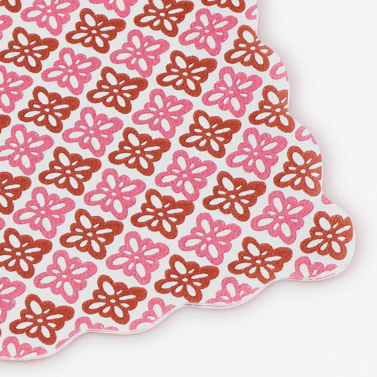 Meri Meri x Molly Mahon Red & Green Large Napkins