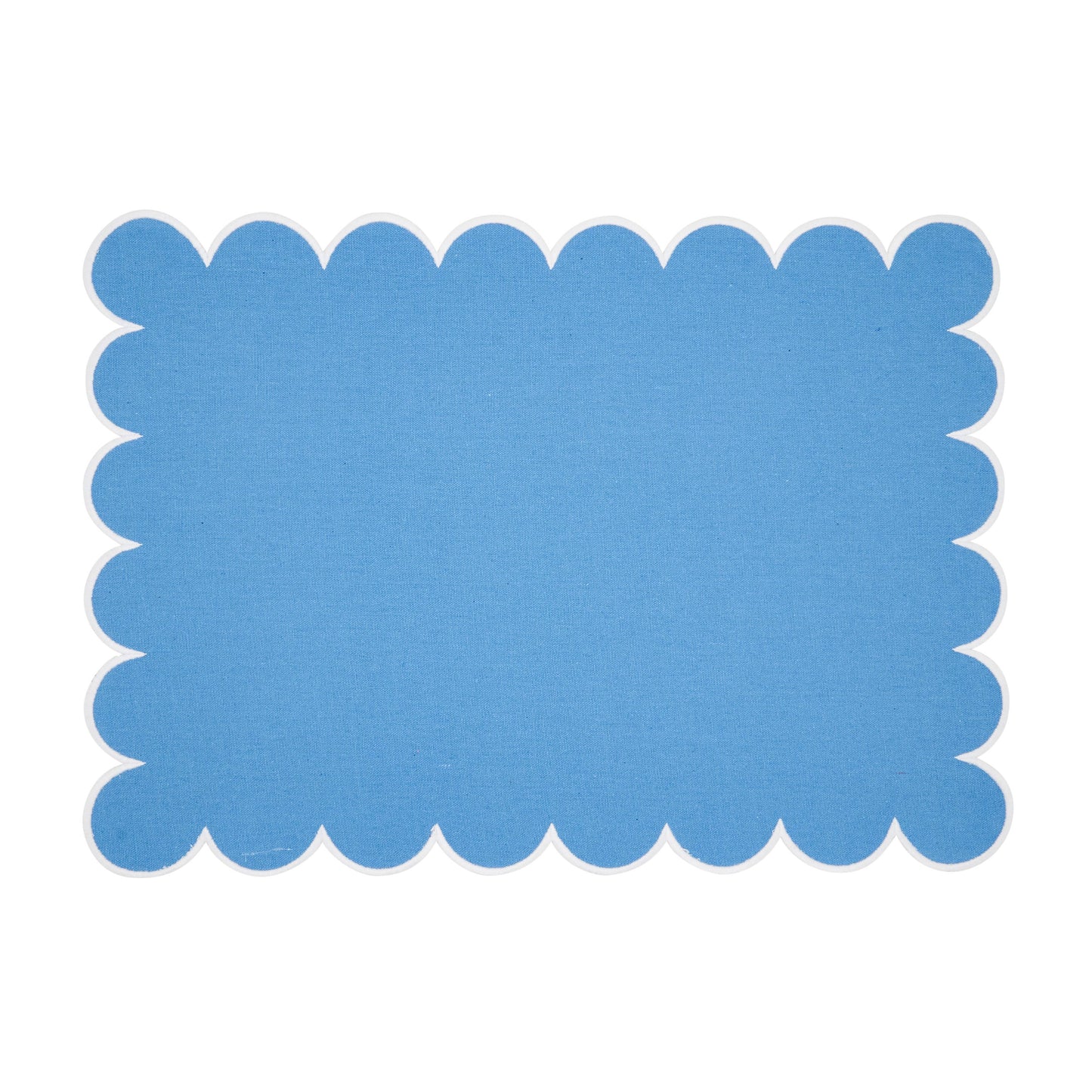 Cotton Scalloped Placemat