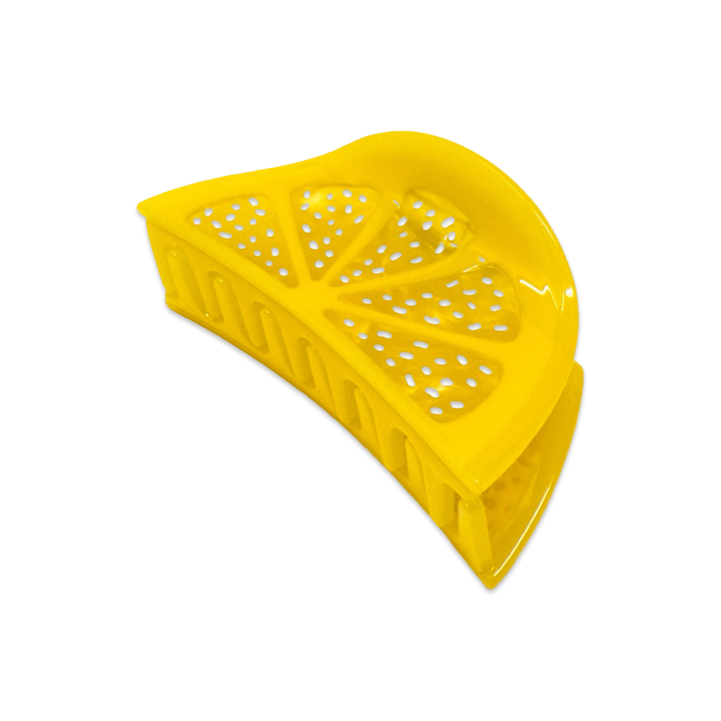 Midi Lemon Slice Hair Claw Clip