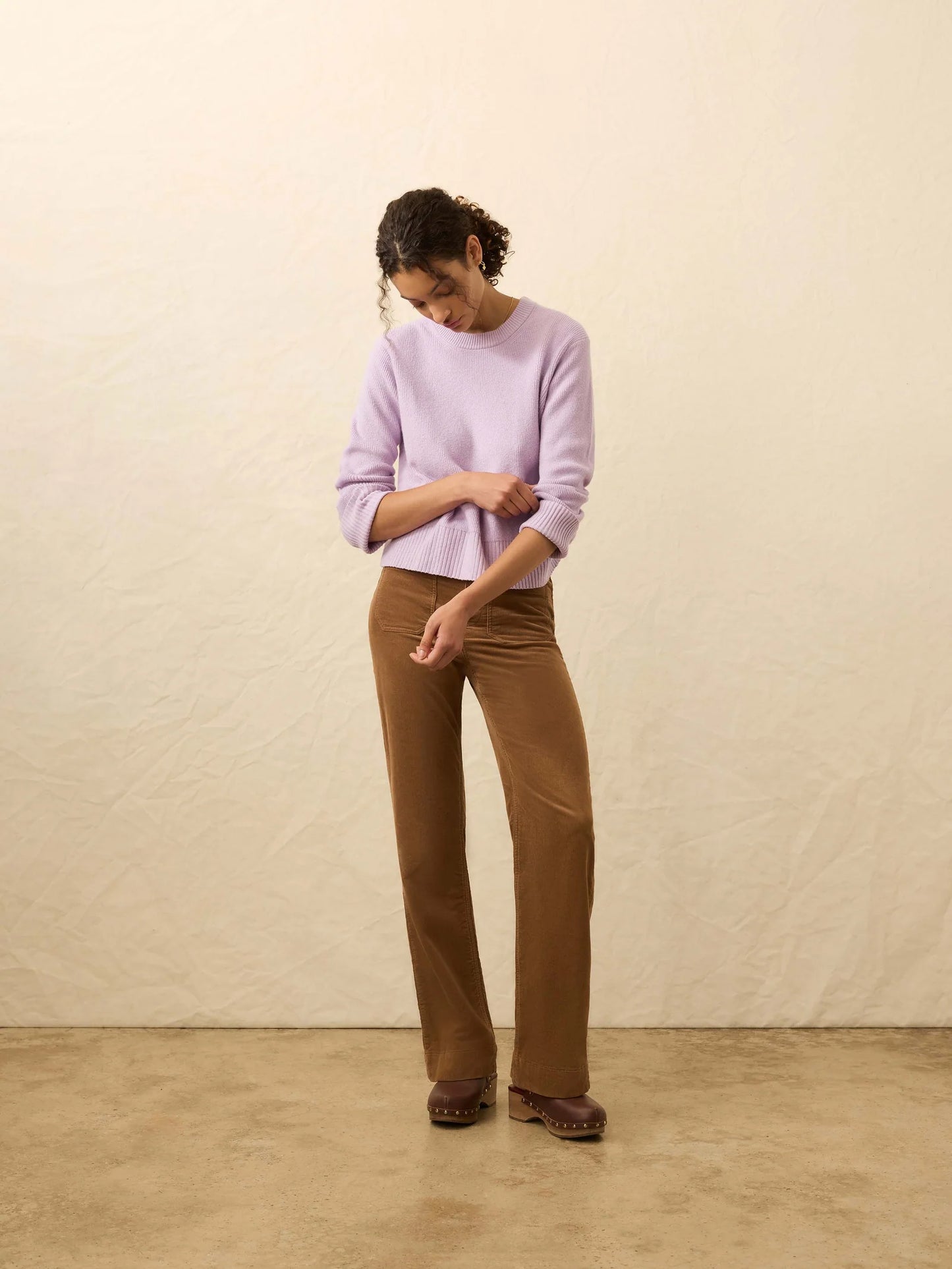 Jackson Crewneck Sweater - Ice Lilac Heather