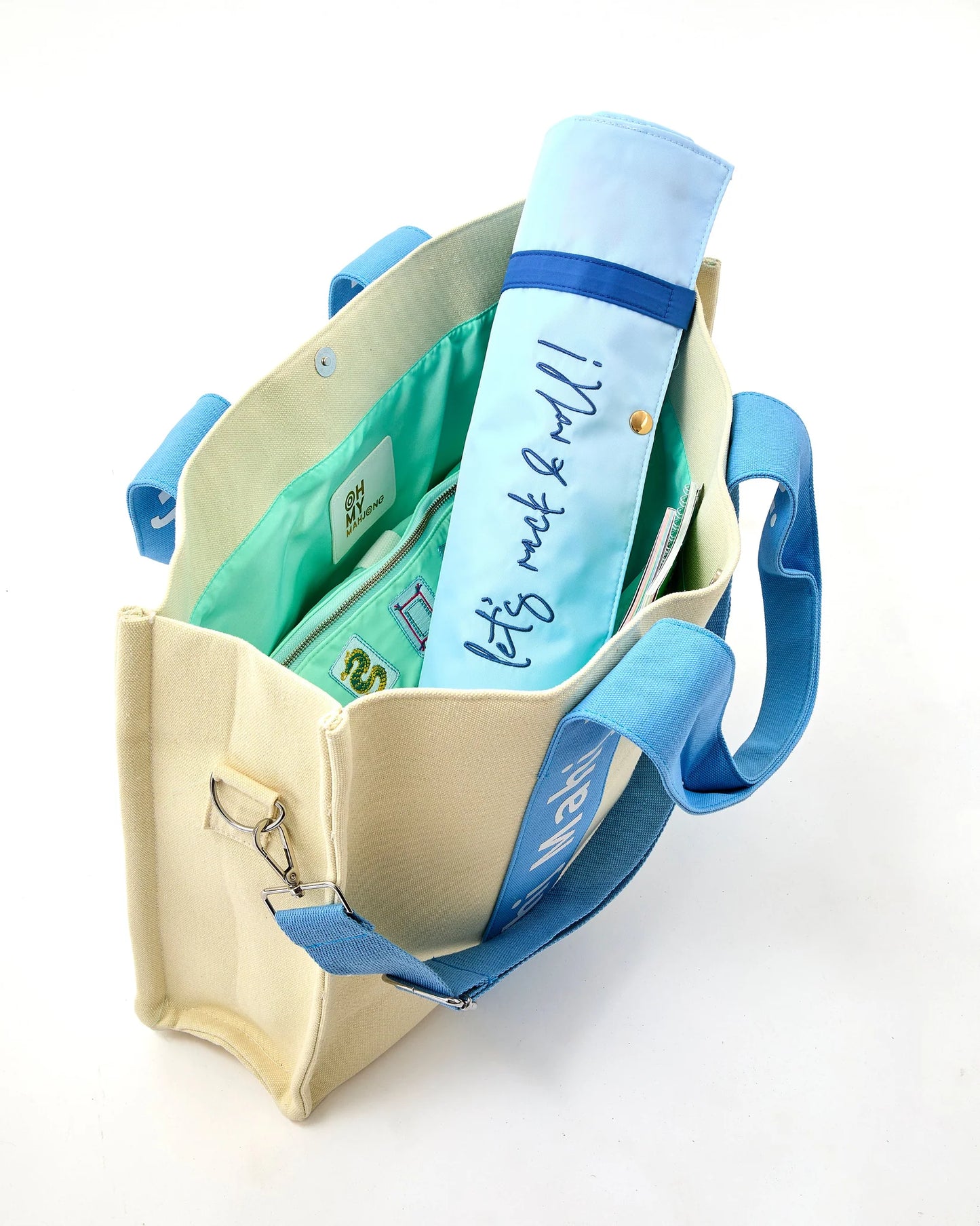 Light Blue Mahj It All