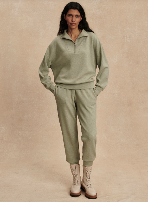 The Slim Cuff Pant 27.5 in Shadow Marl