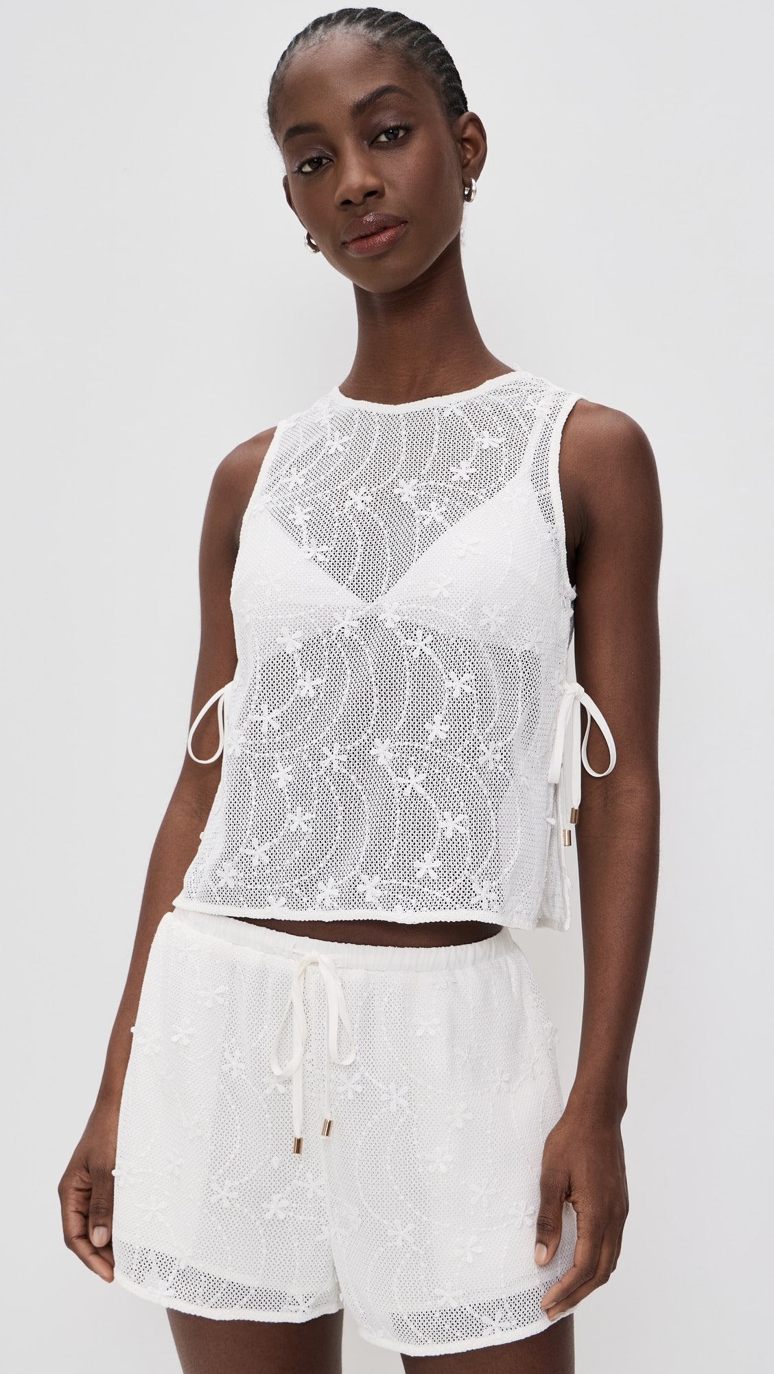 Sundara Tie Side Lace Top