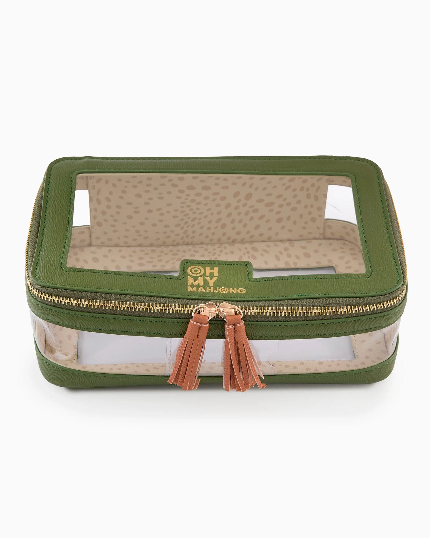 Olive Tile Storage Bag