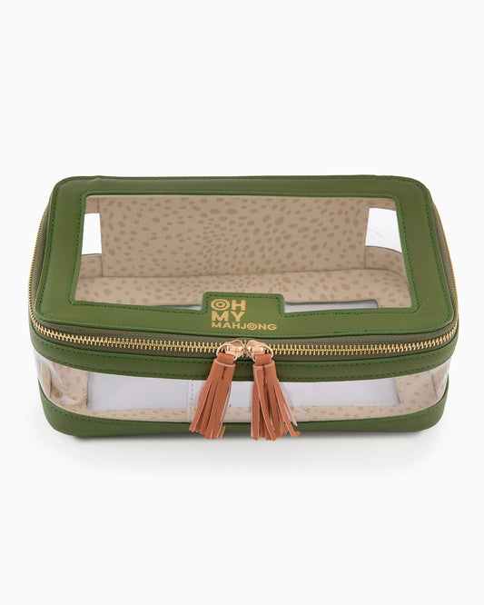 Olive Tile Storage Bag