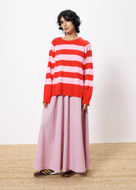 Pull Carmelle Rouge
