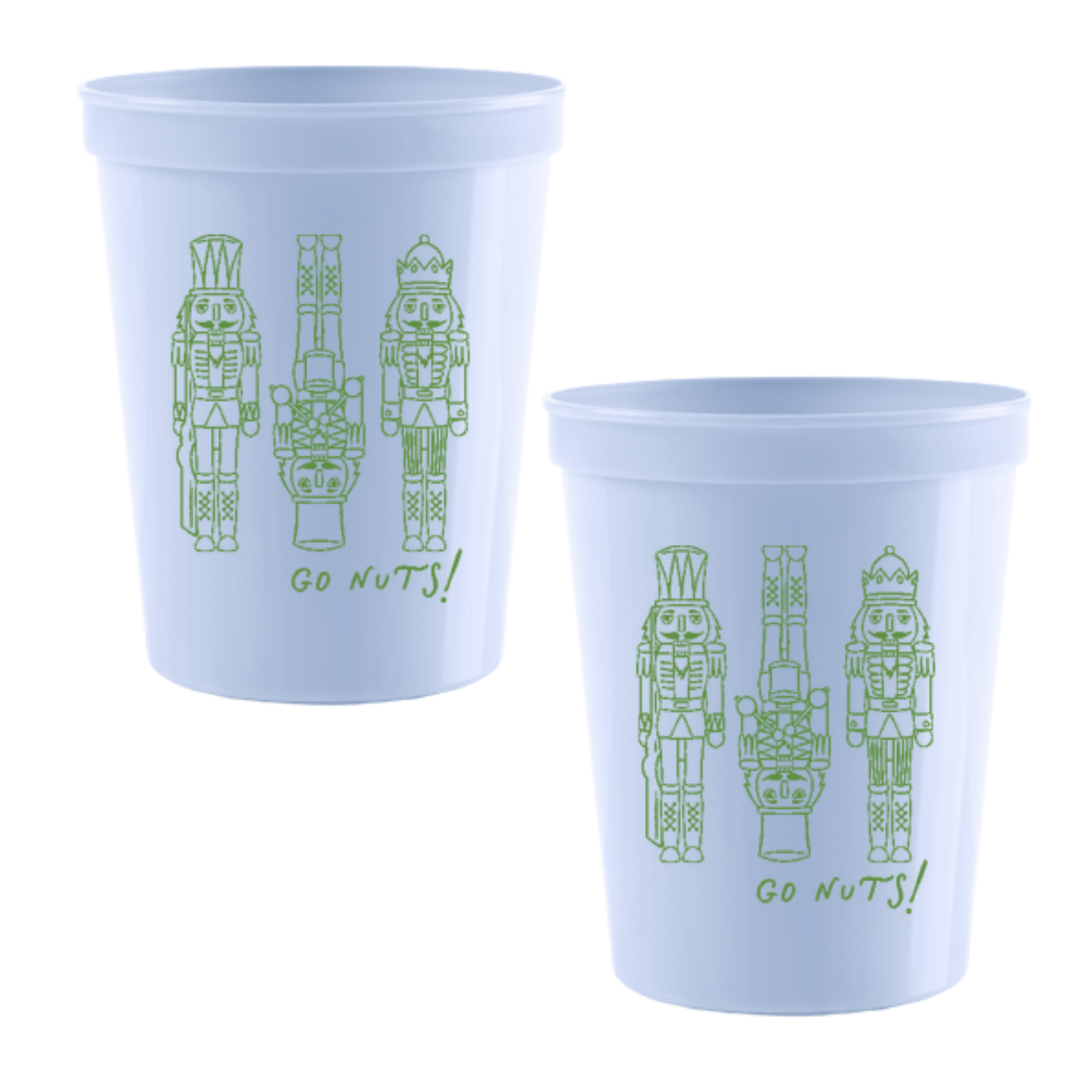 Go Nuts! Nutcracker Powder Blue Stadium Cup
