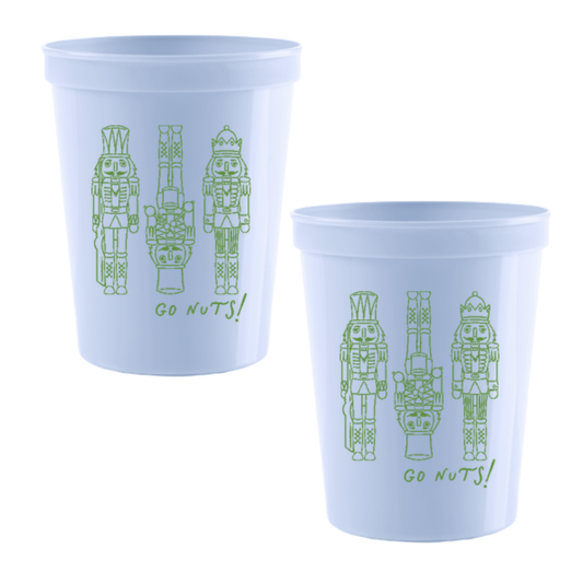 Go Nuts! Nutcracker Powder Blue Stadium Cup